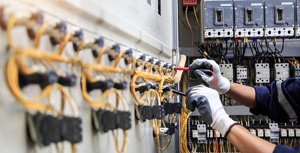 Professional Electrician technician working in Cairo, GA